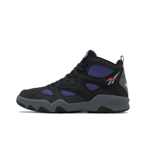 Reebok ATR Decimator Винтажные баскетбольные кроссовки High Топ Черный Фиолетовый Мужской