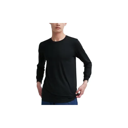 UNIQLO Термический топ мужской Peaceful черный