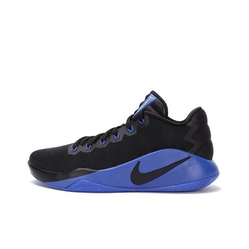 Nike Hyperdunk 2016 Low EP Low Топ Баскетбольные кроссовки Мужской Синий Черный