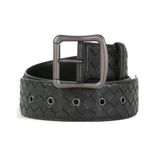 Bottega Veneta Застежка-липучка Ткани вязаные Дизайн Кожаные ремни Женские Черный