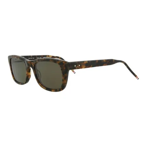 THOM BROWNE· Прямоугольные Солнцезащитные очки Унисекс Черепаховый