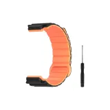 Черно-оранжевый