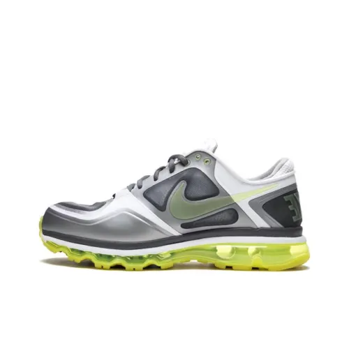 Nike MC Trainer 1 Slip-Resistant Abrasion-Resistant Low Top Casual Running Shoes Men's Gray Green Найк MC Trainer 1 Противоскользящий Устойчивый к истиранию Низкий Топ Повседневные Беговые Кроссовки Мужские Серый Зеленый
