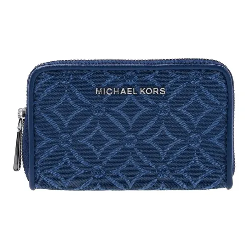 MICHAEL KORS Cotton Polyester Wallet Small Men's Blue