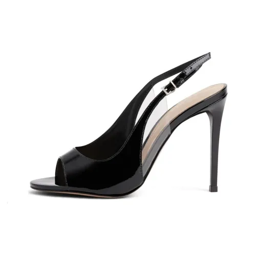 Schutz One Ремень Сандалии Женские Черные