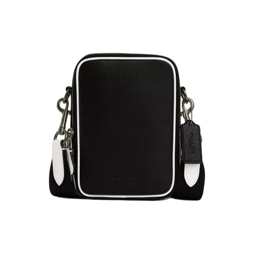 COACH Stanton Кожа Сумка через плечо Мини Унисекс