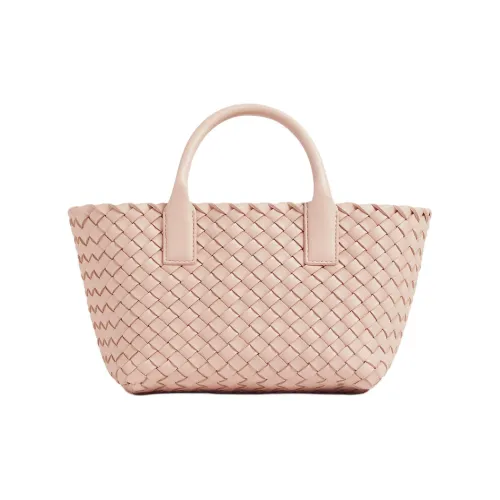 Bottega Veneta Cabat Sheepskin Tote Bag Shopping Bag Mini Women's Lotus Pink