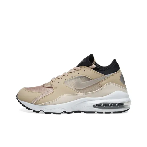 Nike Air Max 93 Амортизация Износостойкие Низкие Кроссовки для Бега Мужские Коричневые