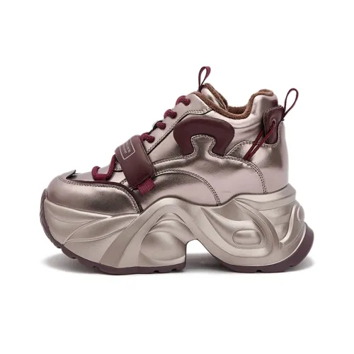 Milan Love Song Легкий Термический Низкий Топ Кроссовки с Толстой Подошвой Женские Черные