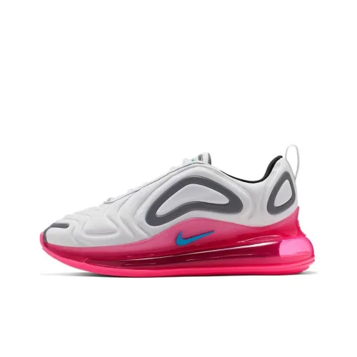 Nike Air Max 720 Амортизация Низкий Топ Повседневная Обувь Женская Серый Розовый