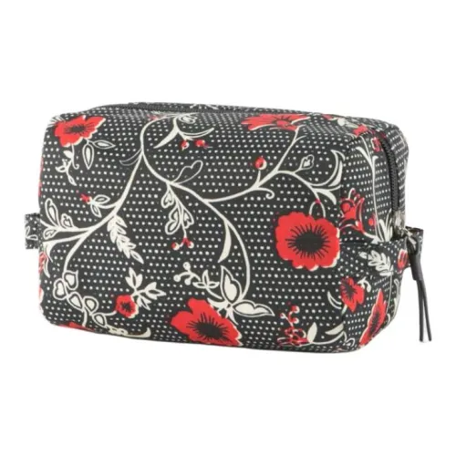 TORY BURCH Нейлон Ручной Сумка для макияжа Унисекс Красная и Черная Белая