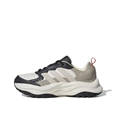 Adidas Maxxwavy Low Топ Толстая подошва Кроссовки Унисекс Белый Черный Серый