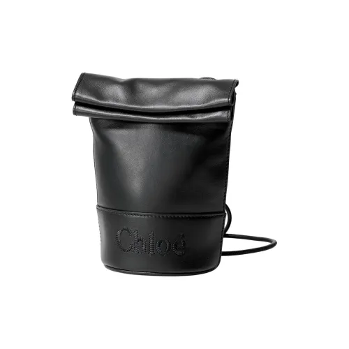 Chloe Кожа Ведрообразные Сумки Сумки через плечо Сумка на плечо Женская Серый