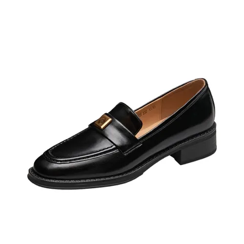 F·LOVES·f Лоферы 3 см Женские Черные