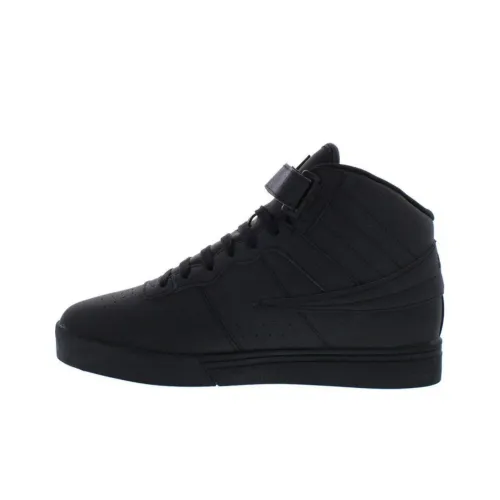 FILA Vulc 13 Slip-Resistant High Top Скейтборд Кроссовки Мужские Черные