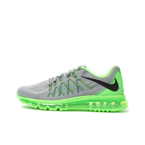 Nike Air Max 2015 Low Беговые кроссовки Мужские Серый Зеленый