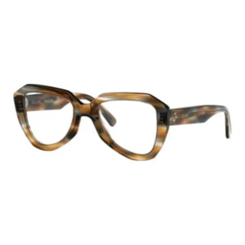 CELINE Ацетат Бабочка Оправы для очков Женские Черепаховый