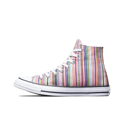 Конверс All Star High Топ Кеды Унисекс Радужный Полосы