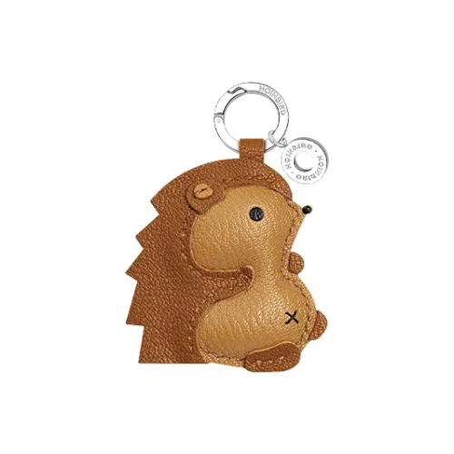 After the bird Ручной работы Подлинная овечья кожа Кожа Брелоки Унисекс Стиль Майярд Цветовая схема Коричневый