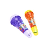 [Фиолетовый + Оранжевый] 24 см эхо микрофон