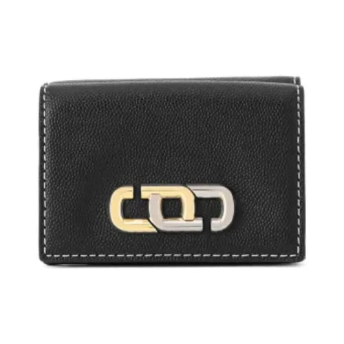 MARC JACOBS Кошелек из коровьей кожи женский черный