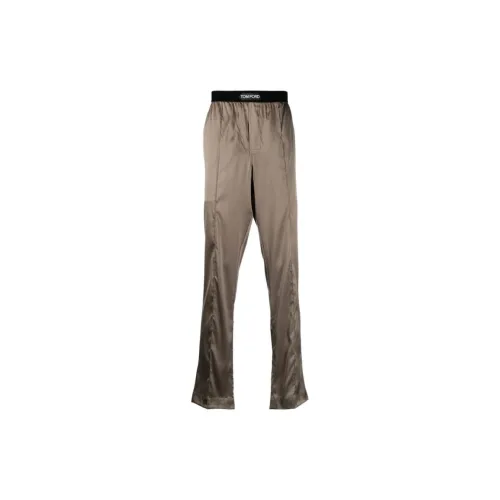 TOM FORD Khaki Мужские Пижамные Штаны