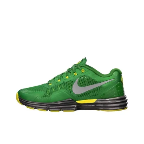 Nike Lunar TR1 Slip-Resistant Abrasion-Resistant Low-Top Беговые кроссовки Мужские Зеленые