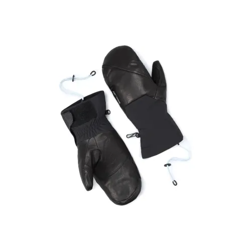 Arcteryx Лыжные перчатки Унисекс Черный Желтый