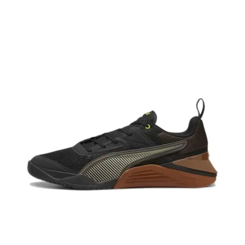 PUMA Fuse Low Топ Тренировочные Кроссовки Мужские Черные Коричневые