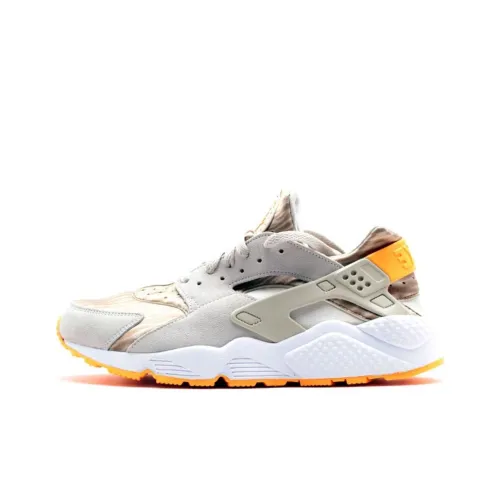 Nike Air Huarache Шокабойеры Противоскользящие Низкие Беговые кроссовки Мужские Серые