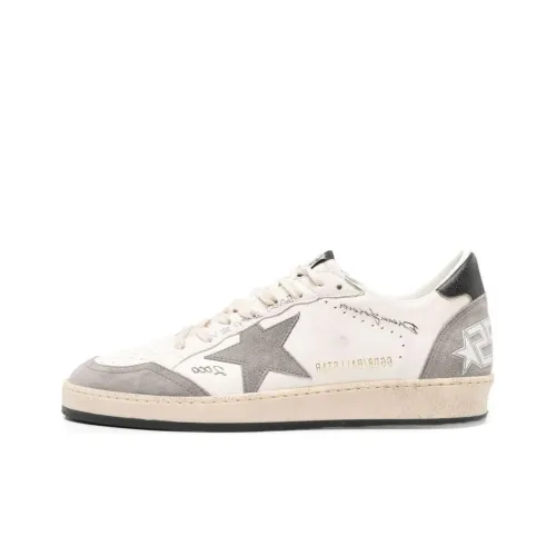 Кроссовки для скейтбординга Golden Goose Ball Star Low Top Белые Серые Мужские