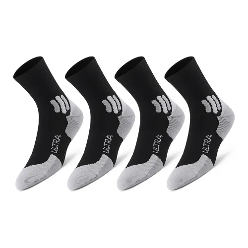 MUSCLESWING Носки Crew Унисекс упаковка из 4 пар черные