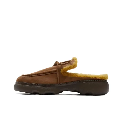 Burberry Домашние тапочки Мужские Коричневые