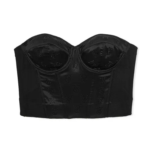 Victoria's Secret Без бретелек Бюстгальтер Женский Черный