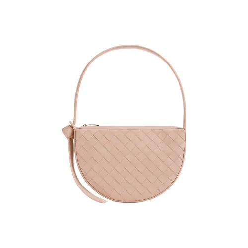 Bottega Veneta Intrecciato Sheepskin Сумка через плечо Мини Женская Лотос Розовый