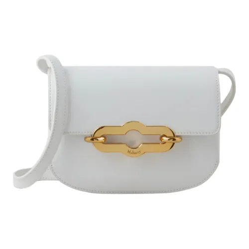 Mulberry Телячья кожа Преппи Сумка через плечо Маленькая сумка через плечо Женская Белая