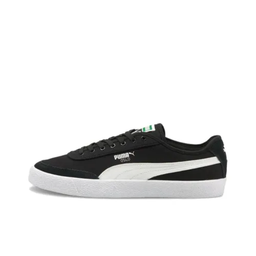 PUMA Oslo Vulc CVS Low Топ Скейтборд Кроссовки Унисекс Черный Белый