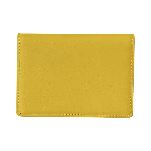 Mizuno Коровья кожа Держатель для визиток Унисекс Естественный