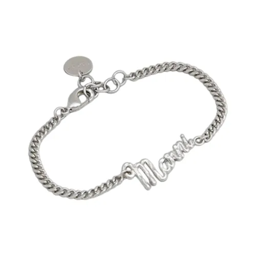 MARNI Brass Bracelets Мужской Серебряный