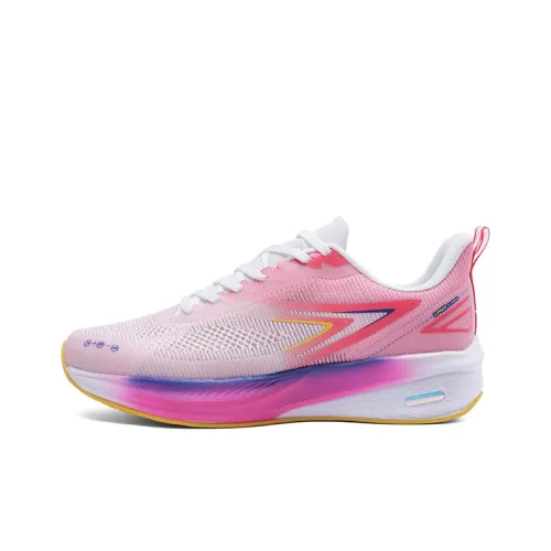 LPMX Беговые кроссовки Low Top Белый/Персиково-розовый Мужской