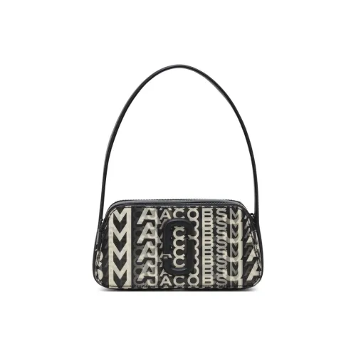 MARC JACOBS Сумка через плечо из искусственной кожи женская черная и светло-бежевая