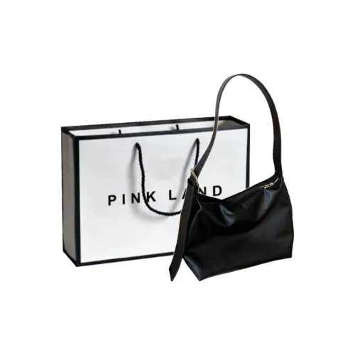 PINK·LAND ПУ (полиуретан) Сумка через плечо Стандартная Женская Желтый Белый Черный