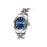 LA259 Золотисто-белый корпус, синий циферблат