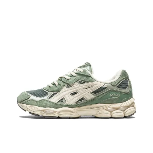 Asics Гель NYC 'Цвет плюща Дым GREY' Устойчивый к истиранию Низкий Топ Повседневная обувь Унисекс Зеленый