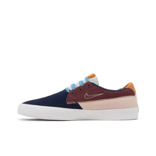 Nike SB Shane Slip-on с устойчивыми амортизаторами и свойствами устойчивости к истиранию Низкие кроссовки для скейтбординга Унисекс Коричневый