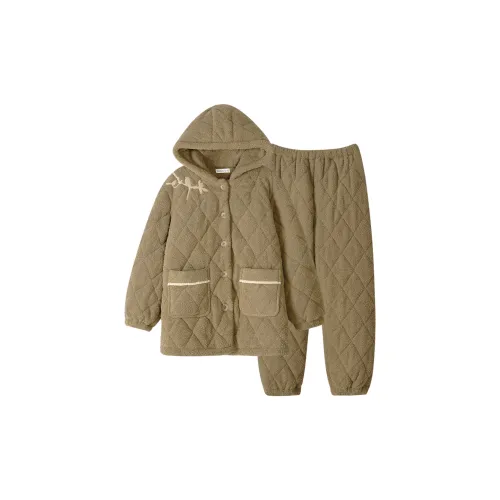 Same Language Женские, Желтый Комплекты пижам для женщин