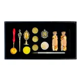 Оригинальная] Краска "Пламя" Подарочная коробка - Хаффлпафф