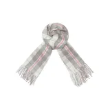 Розово-серый в клетку