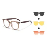 Прозрачный кофейно-коричневый