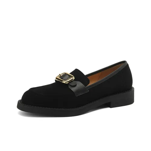 F·LOVES·f Лоферы 3 см Женские Черные